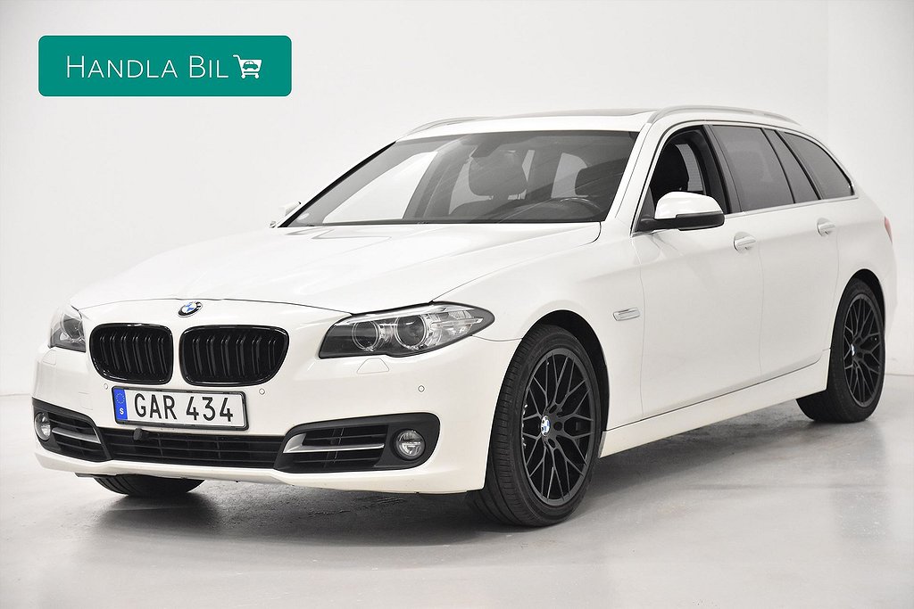 BMW 520 xDrive H/K Pano Skinn Drag Navi SoV-hjul 190hk