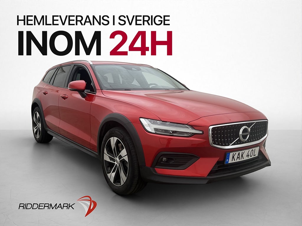 Volvo V60 Cross Country D4 190hk AWD Kamera Värmare Dragkrok