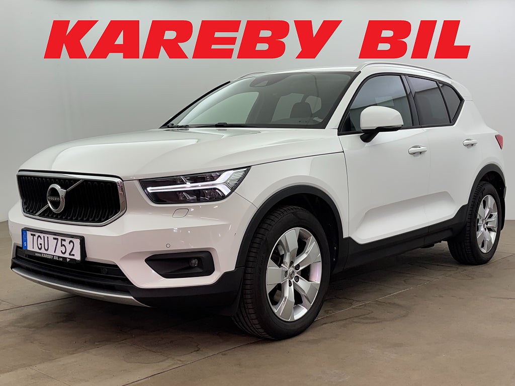 Volvo XC40 D4 AWD 190hk Momentum Intro Edit B-kamera Drag Skinn
