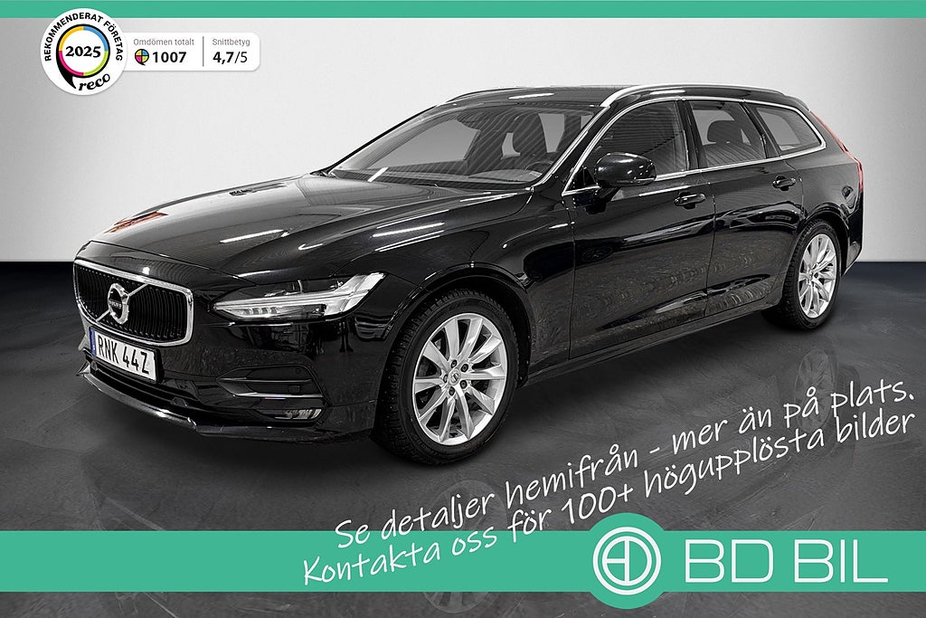 Volvo V90 D3 AWD MOMENTUM HELSKINN VÄRMARE VÄLSERVAD