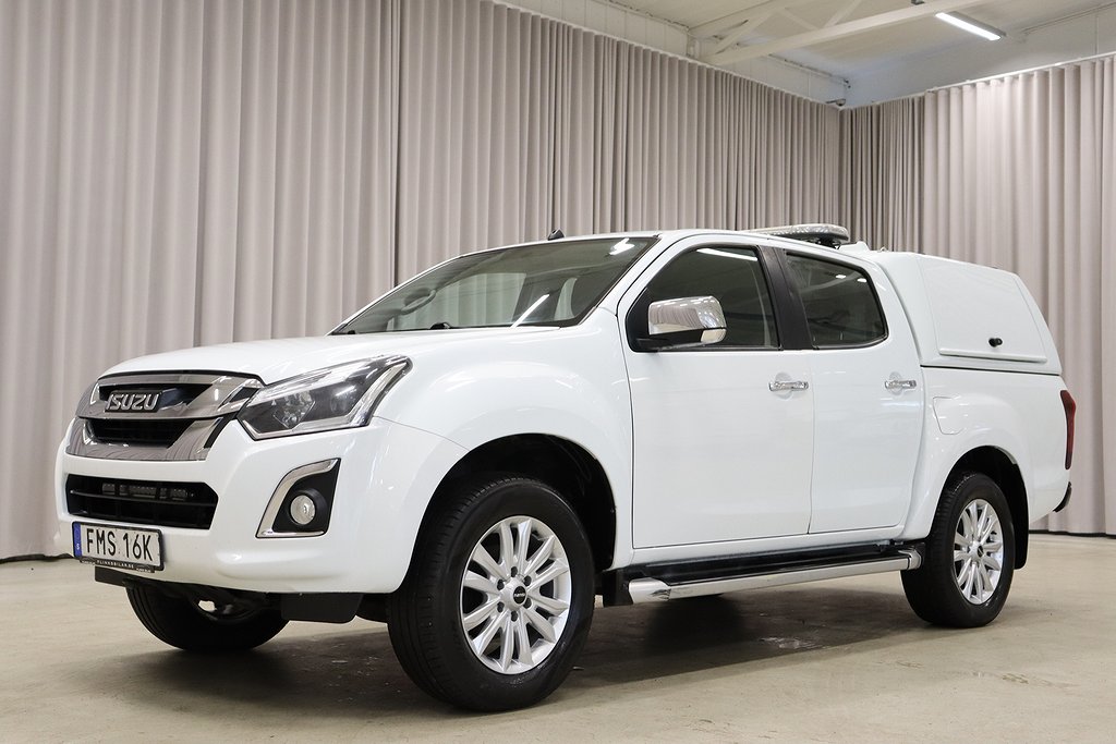 Isuzu D-Max 163HK Automat Drag Värmare Kamera Släde Leasebar