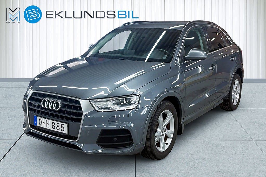 Audi Q3 2.0 TDI quattro S Tronic Sport NyservadBose B-kamera