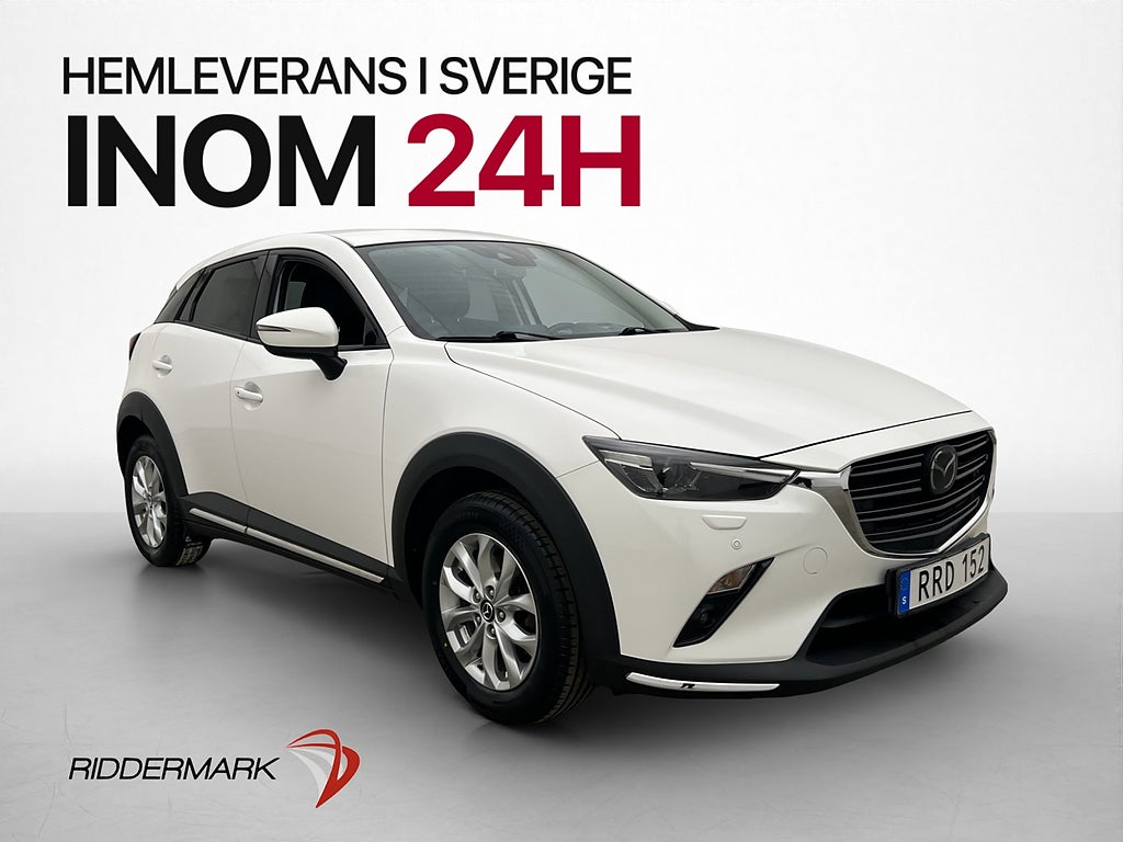 Mazda CX-3 2.0 121hk Optimum BOSE Kamera Drag HuD Läder