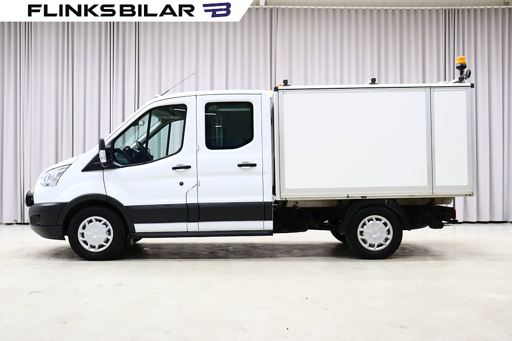 Ford transit 350 AWD Dubbelhytt|Långkåpa|Servicebil|SeUtr!