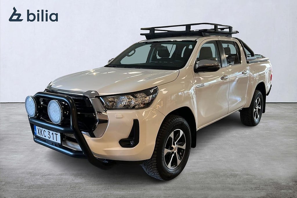 Toyota Hilux Dubbelhytt D-cab 2,4 AWD Automat Hero Moms Flaklock Extral...