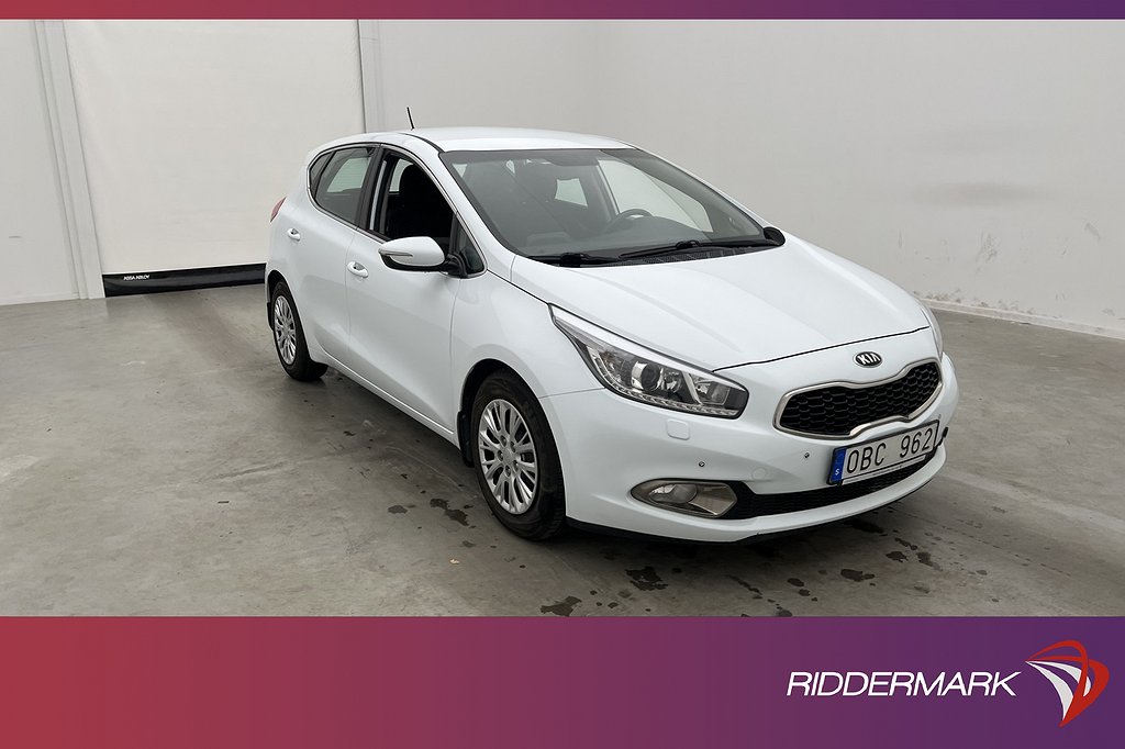 Kia Cee´d 1.6 CRDi 110hk Comfort Värmare Sensorer Rattvärme