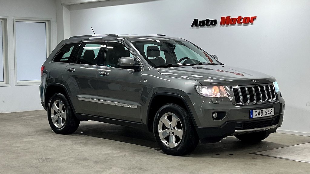 Jeep Grand Cherokee 3.0 V6 CRD GPS/VÄRMARE/Dragkrok