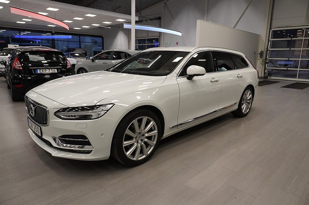 Volvo V90 2,95% ränta T5 Inscription Ljust Skinn Bytt Kamrem, Vinterdäck 2