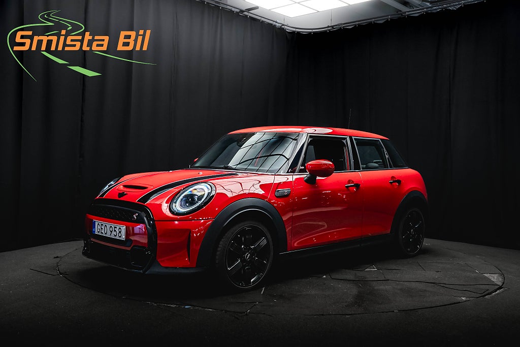 MINI Cooper S BLACK PACKAGE LÄDER KAMERA 178hk