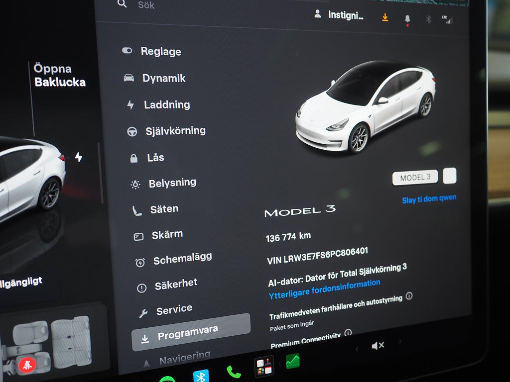 Tesla Model 3 Standard Range RWD 283hk Pano Navi Läder Moms 2023