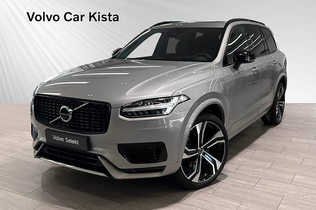 Volvo XC90 Recharge T8 II Ultimate Dark Drag Luftfj HUD B/W