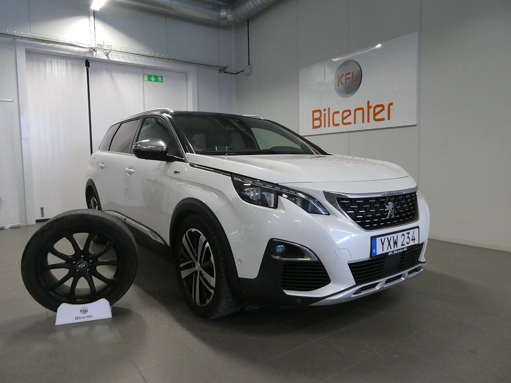 Peugeot 5008 2.0 *KAMPANJ* Aut-Drag-Skinn-Kamera-Navi-Pano 7-sits