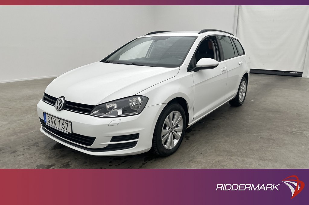 Volkswagen Golf Sportscombi TDI 110hk Style Kamera Drag