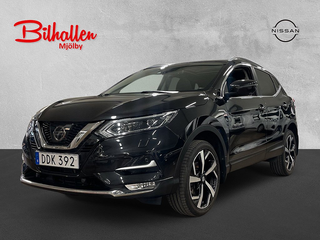 Nissan Qashqai Dig-T115 Tekna 2WD Xtronic Design Pack Dragkrok MY18 nya fronten