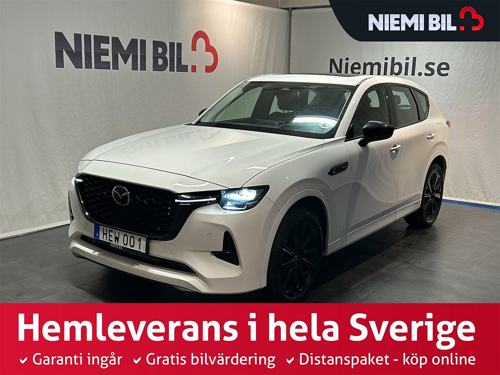 Mazda CX-60 PHEV Humora MOMS/Skinn/Pano/MoK/Drag/HuD/Ad.Fhål