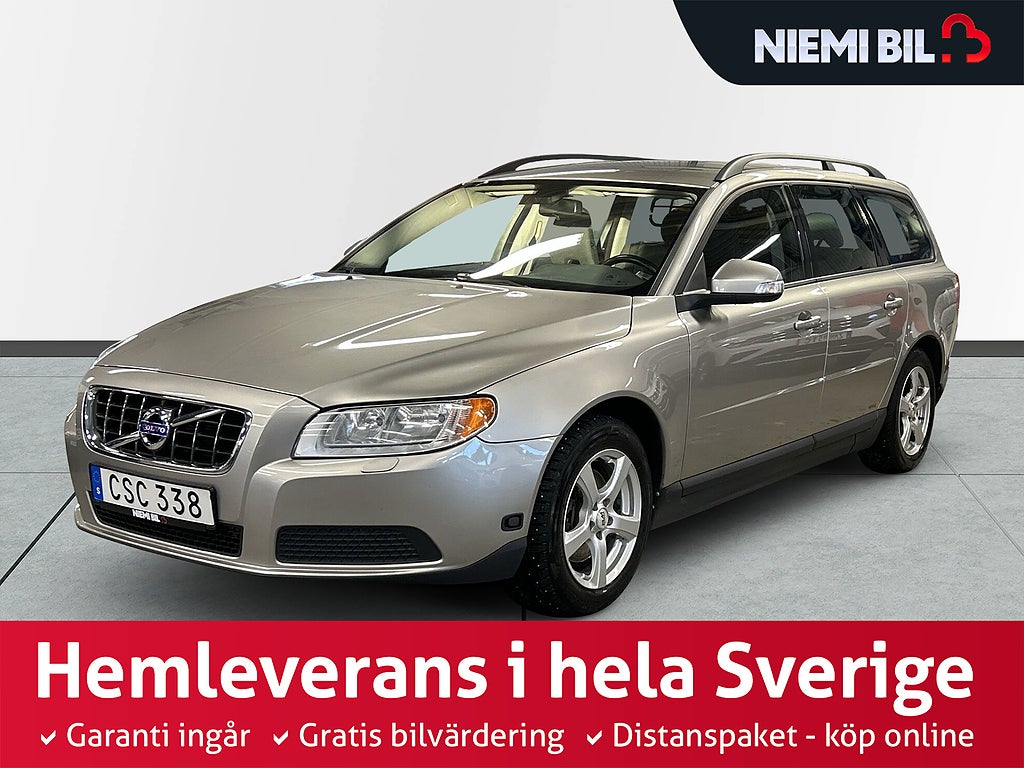 Volvo V70 2.0F Powershift Kinetic S&V-däck/M-värm/Drag/Kamkedja