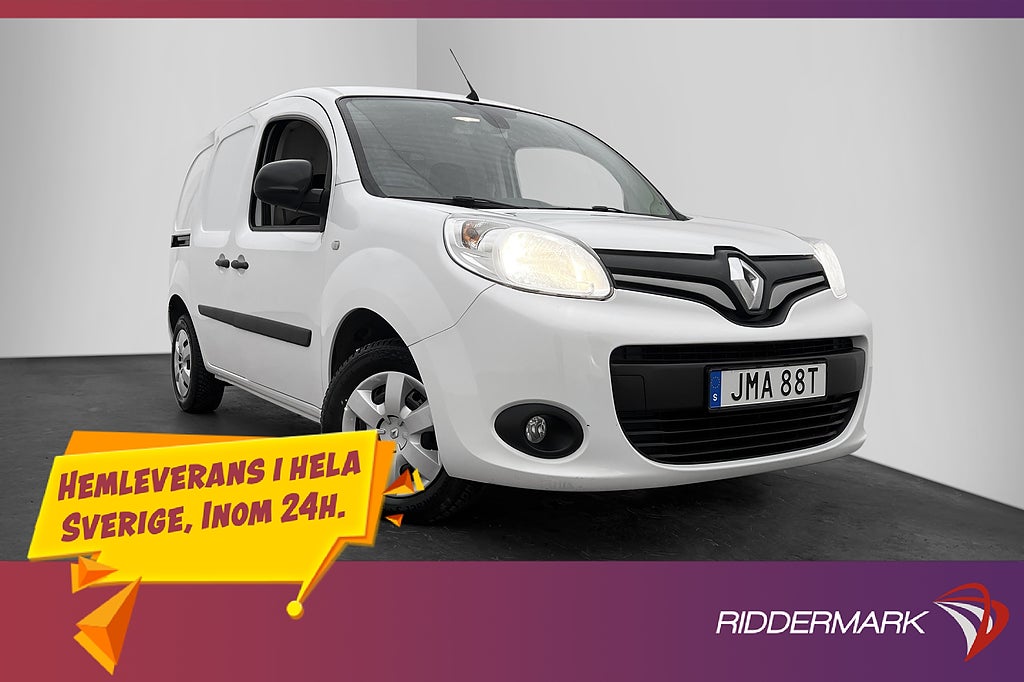 Renault Kangoo 1.5dCi Värmare Dragkrok B-Kamera Moms