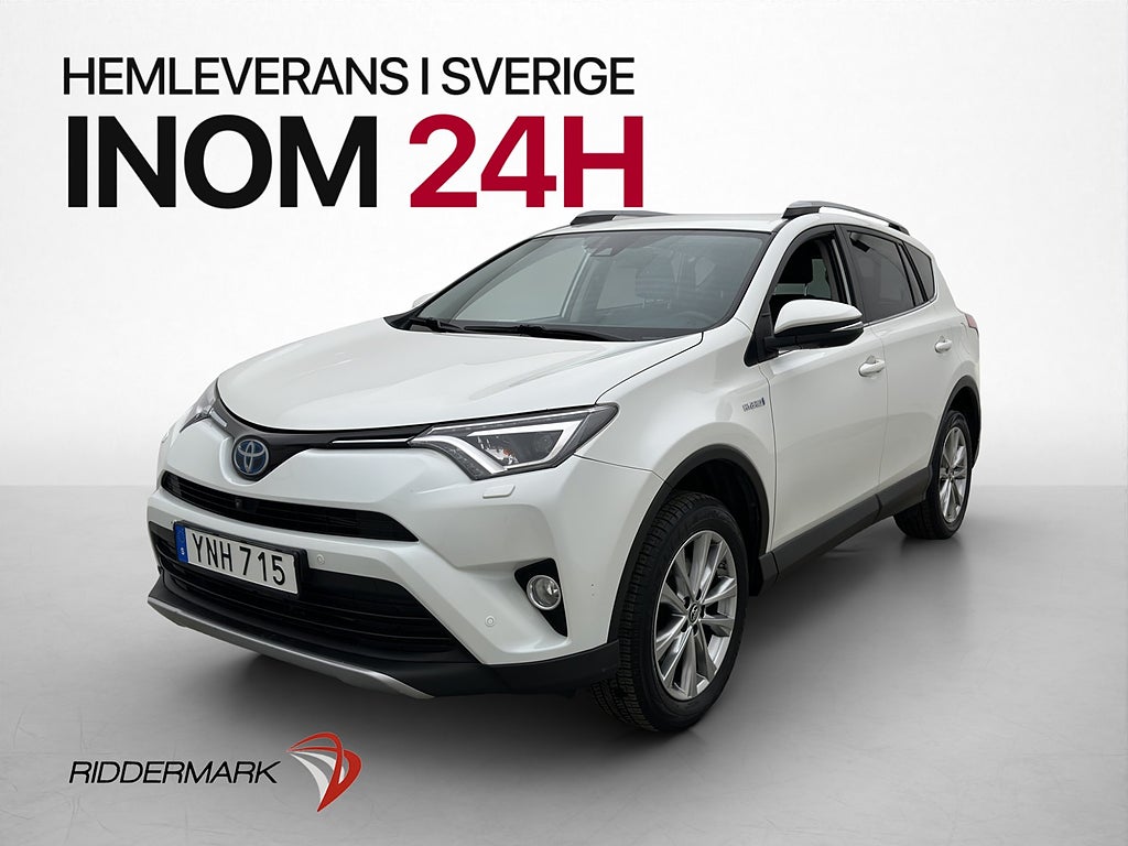 Toyota RAV4 Hybrid 2.5 AWD-i Executive Kamera Skinn Drag