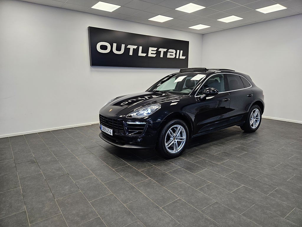 Porsche Macan S Diesel PDK Panorama Värmare Navi Backkamera Drag