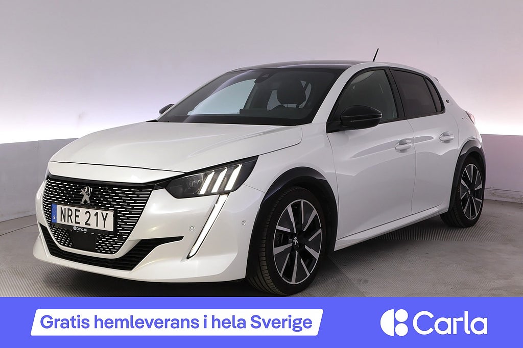 Peugeot E-208 GT Pack Kamera Adap.Fart Värmare