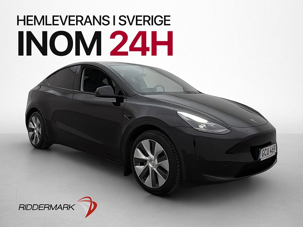 Tesla Model Y Standard Range MOMS Svensksåld Autopilot