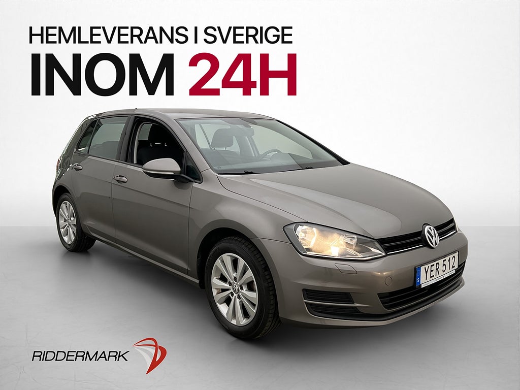 Volkswagen Golf 1.4 TSI Kamera CarPlay Drag 2-Brukare 125hk