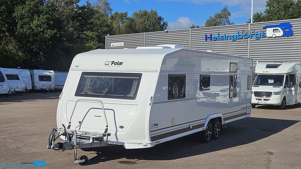 Polar 730 Customized TR TDS VK * Förtält * Cykelställ *