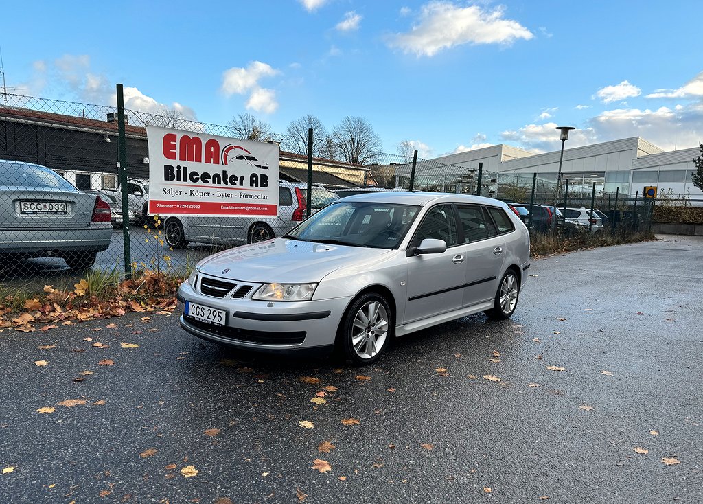 Saab 9-3 SportCombi 1.8t BioPower Vector Nybesiktad|Nyservad