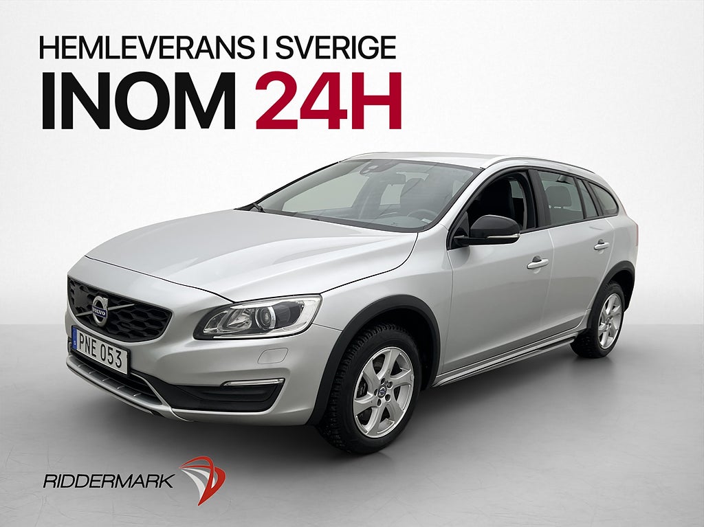 Volvo V60 Cross Country D4 190hk Momentum  Dragkrok Navi