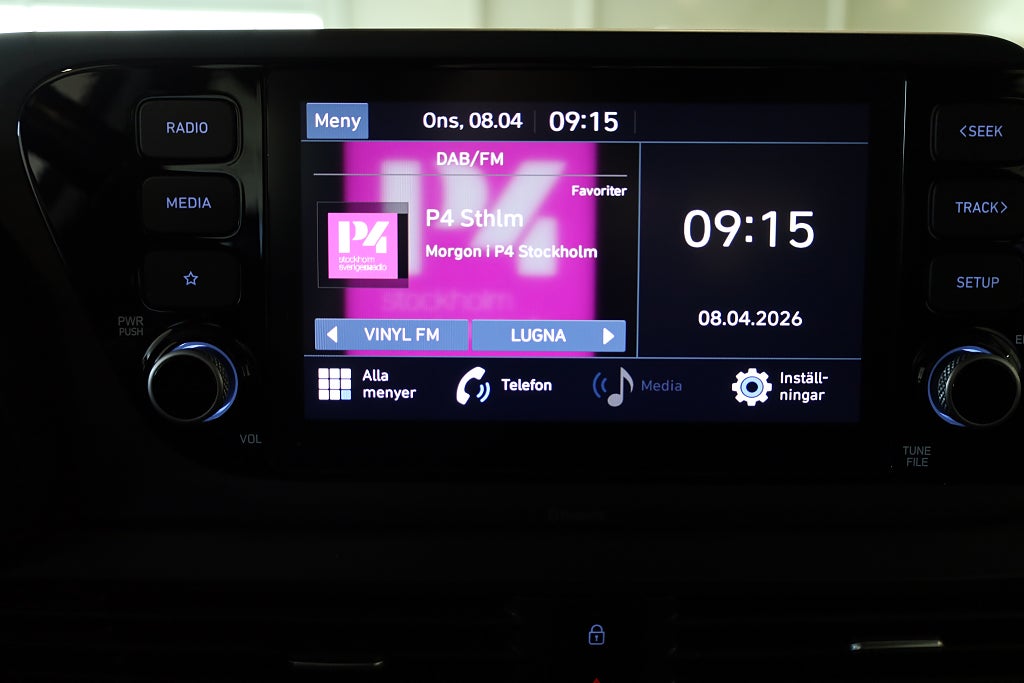 Hyundai i20 1,0 T-GDI 100hk 7DCT MHEV Essential Kamera Leasbar