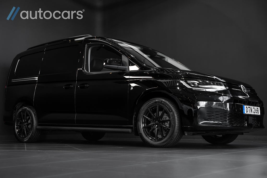 Volkswagen Caddy Maxi Cargo Black Edition|Leasbar|Cockpit|Navi|Drag|Inredning