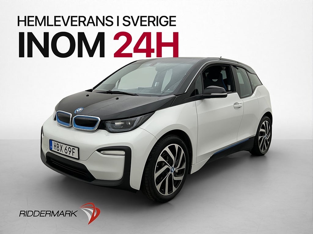 BMW i3 120 Ah 170hk Comfort Advanced Värmare Navi Sensorer