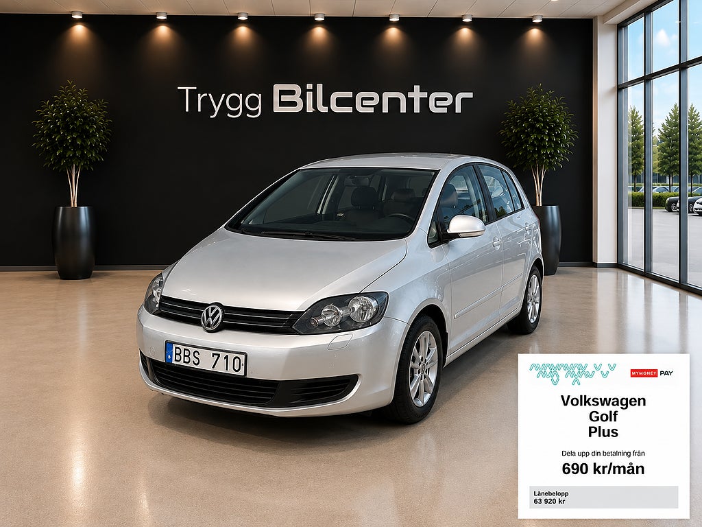 Volkswagen Golf Plus Plus 1.6 TDI DPF BMT DSG Sekventiell, 105hk