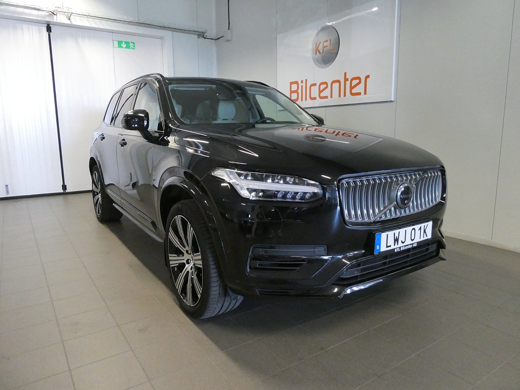 Volvo XC90 Recharge T8 AWD Ultimate 7Sits-360-HU-Pano-Drag-H&K-SoV