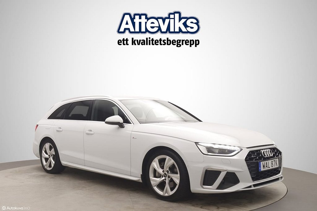 Audi A4 Avant 40 TFSI quattro S LINE 204 HK S TRON