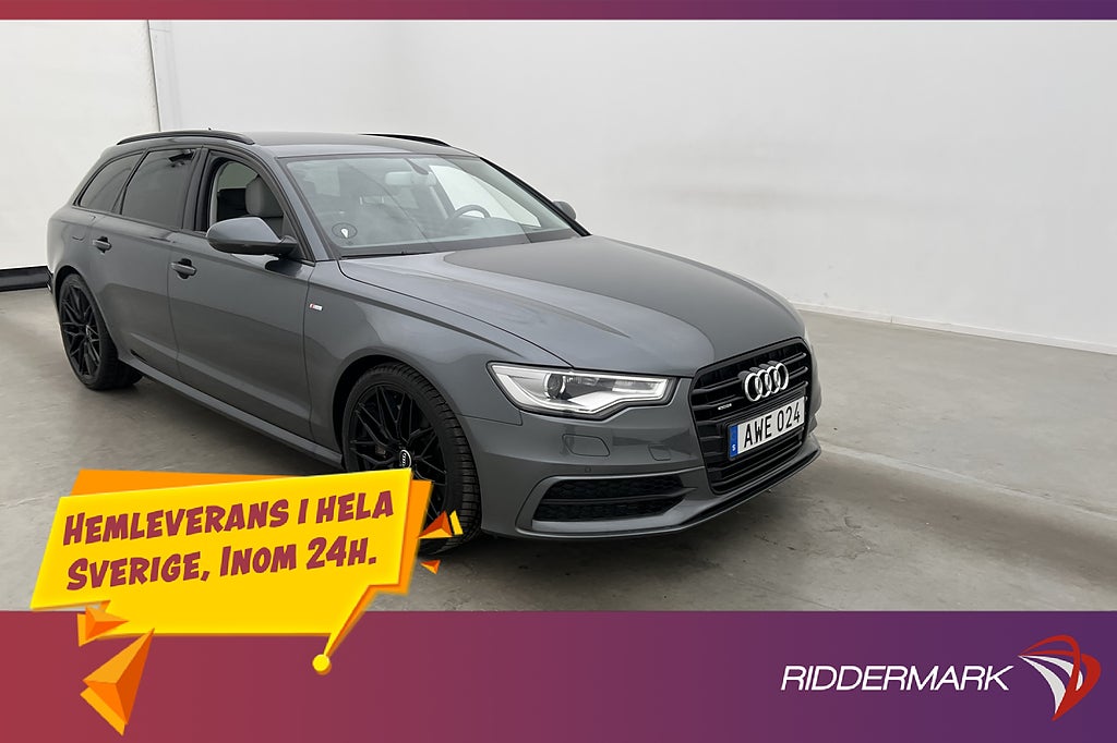 Audi A6 3.0 TDI Q Comfort Värmare Läder/Alcantara Navi 4-Zon