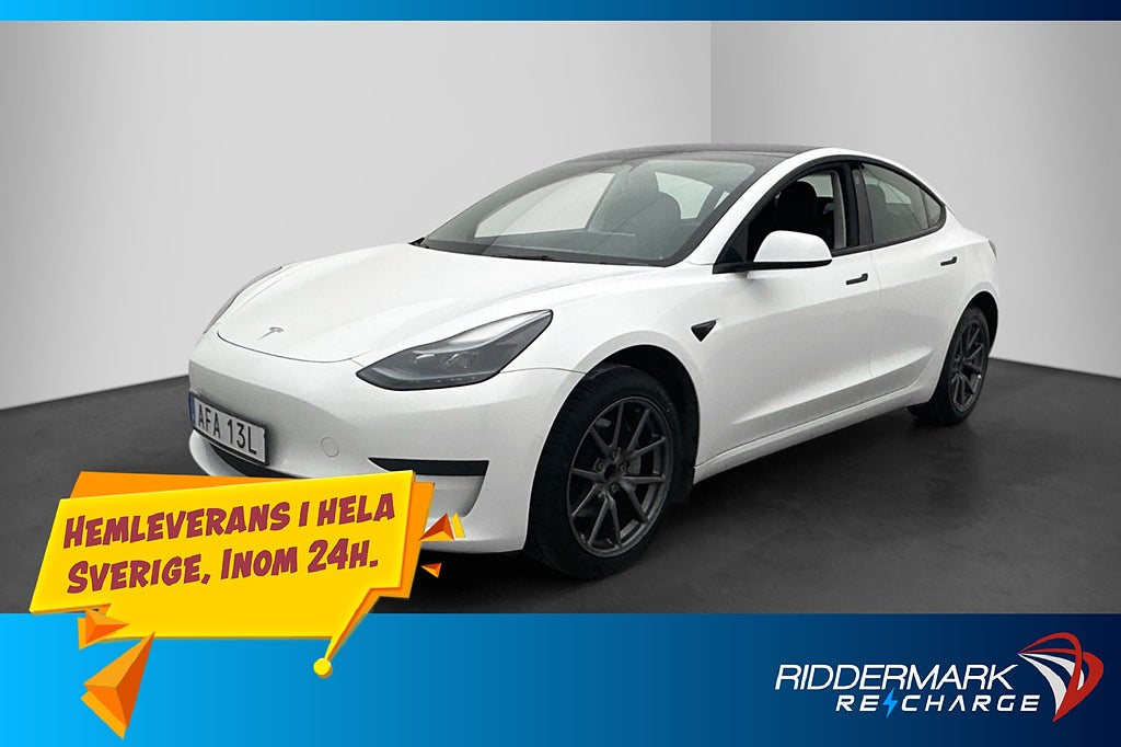 Tesla Model 3 Standard Range Autopilot Svensksåld MOMS