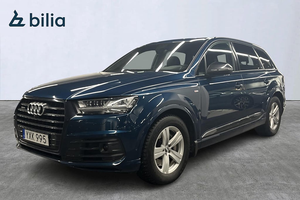 Audi Q7 BOSE Fyrhjulsstyrning MMI Night Vision Matrix