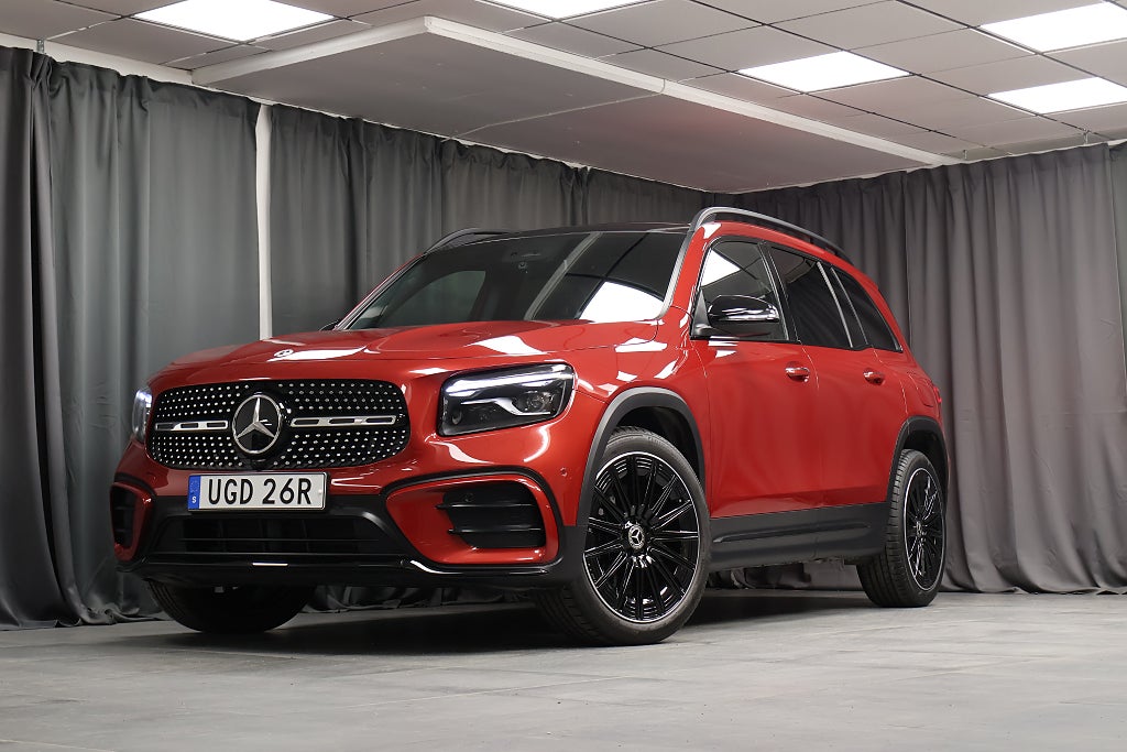 Mercedes-Benz GLB 220 d 4MATIC AMG Adv Plus Värmare Drag Night Pano