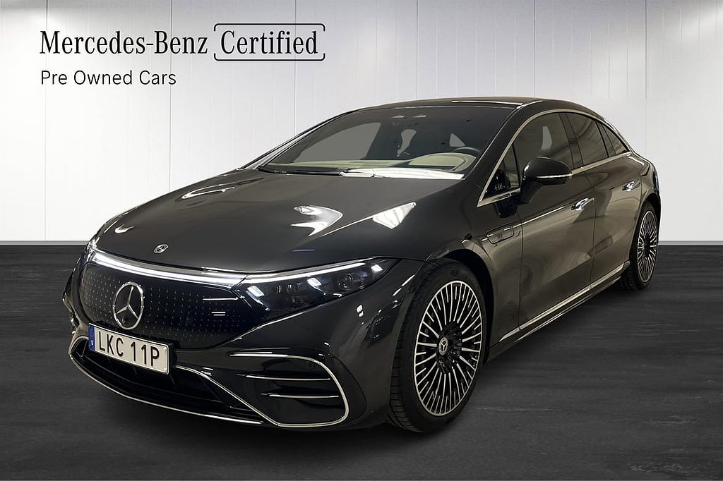 Mercedes-Benz EQS 580 4MATIC AMG / Pano / RattVä / Akustikglas