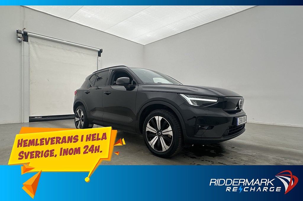 Volvo XC40 Recharge Single Motor Plus Värmare Kamera MOMS