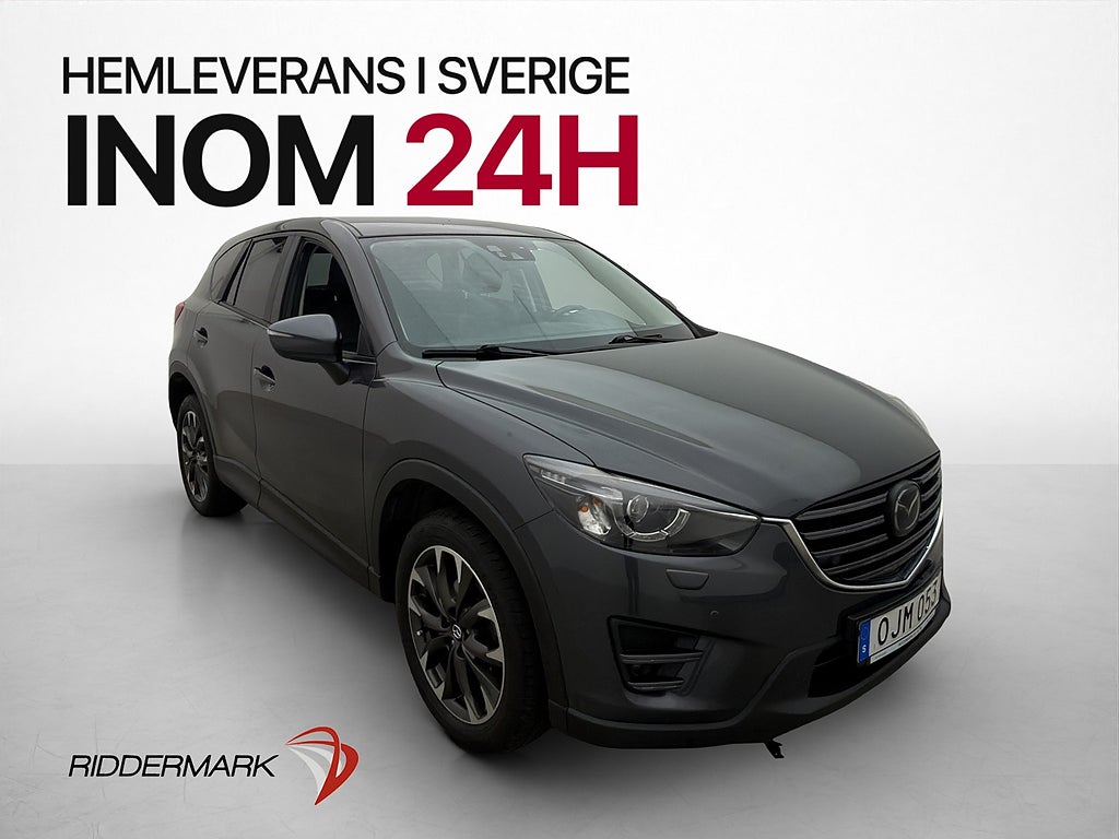 Mazda CX-5 2.2 AWD Optimum Skinn BOSE Kamera