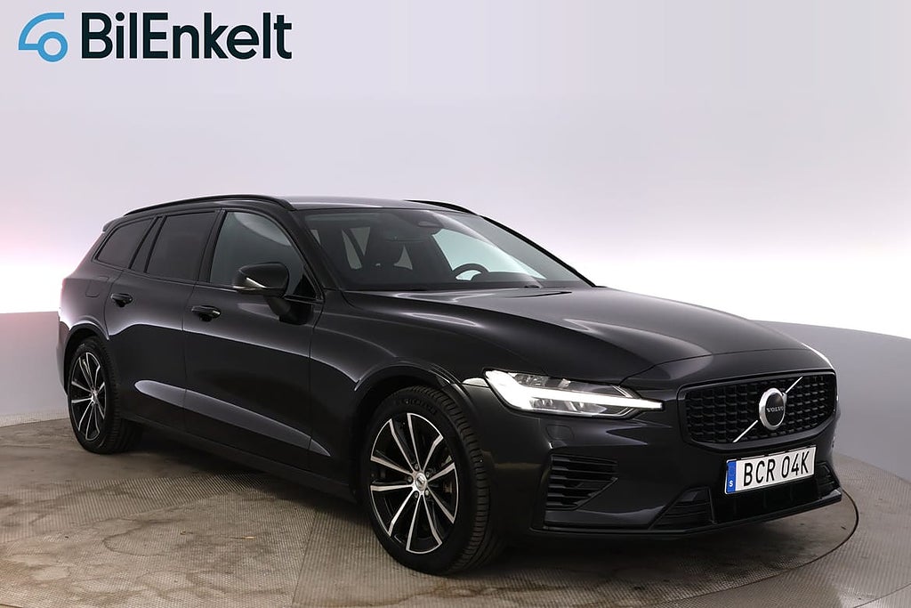 Volvo V60 T6 Plug-in Hybrid Plus Dark Läder Kamera