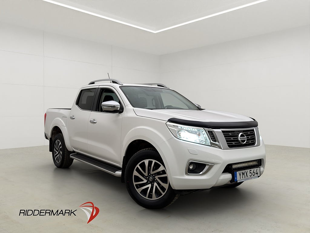 Nissan Navara Tekna 2.3 4WD Värm Drag Lastsläde Skinn Moms