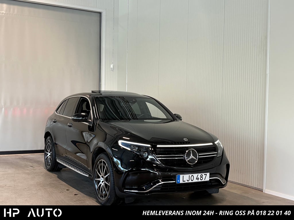 Mercedes-Benz EQC 400 4M AMG Panorama HUD 360 Drag V-hjul 80kWh