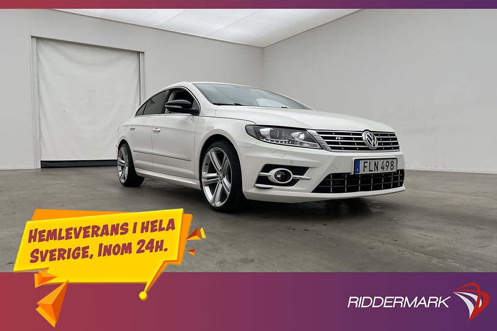 Volkswagen CC 2.0 TDI 4M 177hk R-Line Kamera Halvskinn Drag