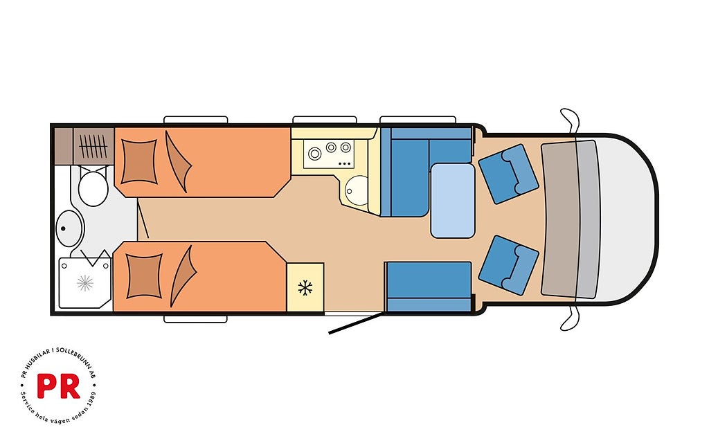 Hobby MAXIA T 740 WE - Sverigepaket