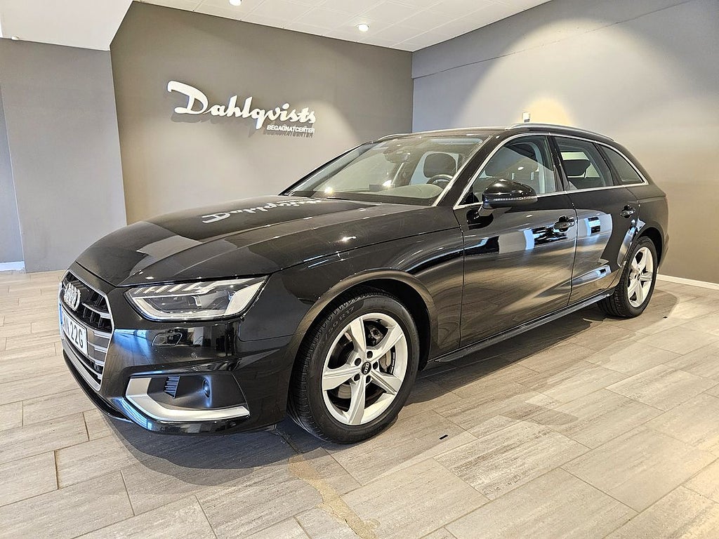 Audi A4 Avant 40 TDI Quattro 204hk Dragkrok Värmare Navi