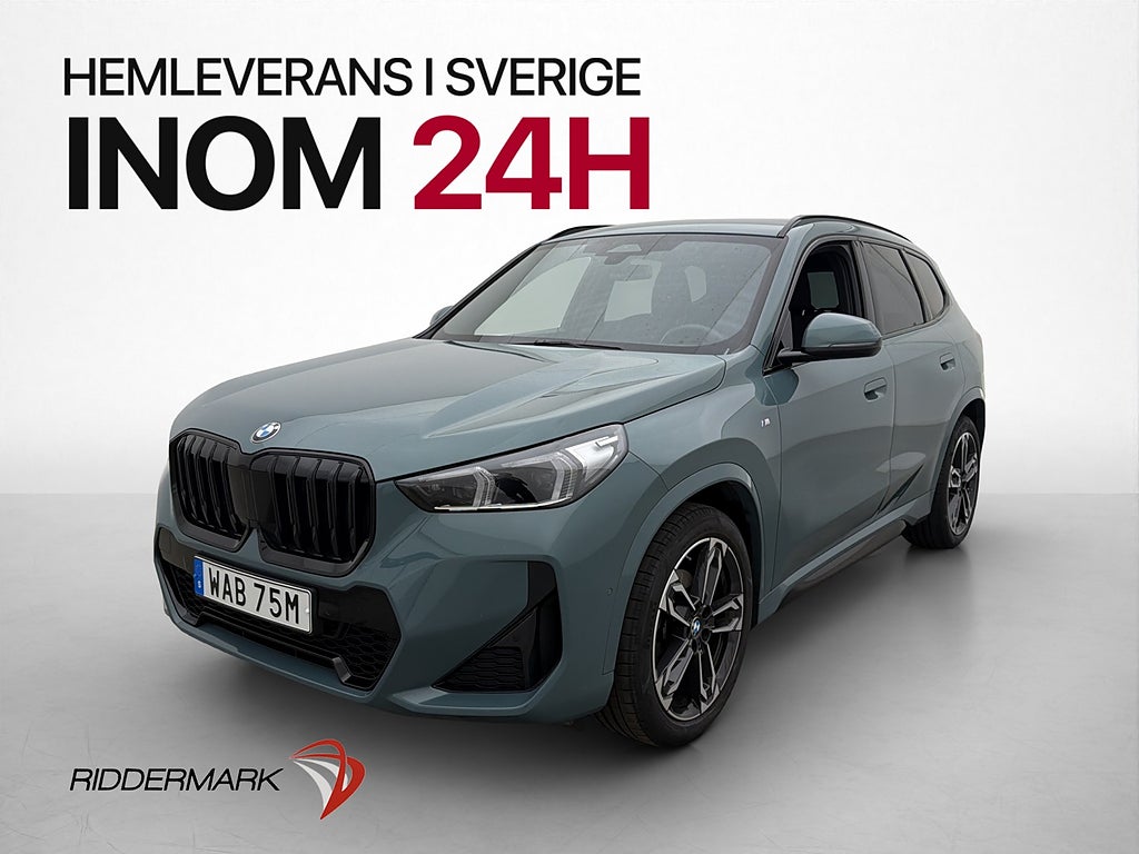 BMW X1 M Sport Drag CarPlay Cockpit Rattvärme Isofix
