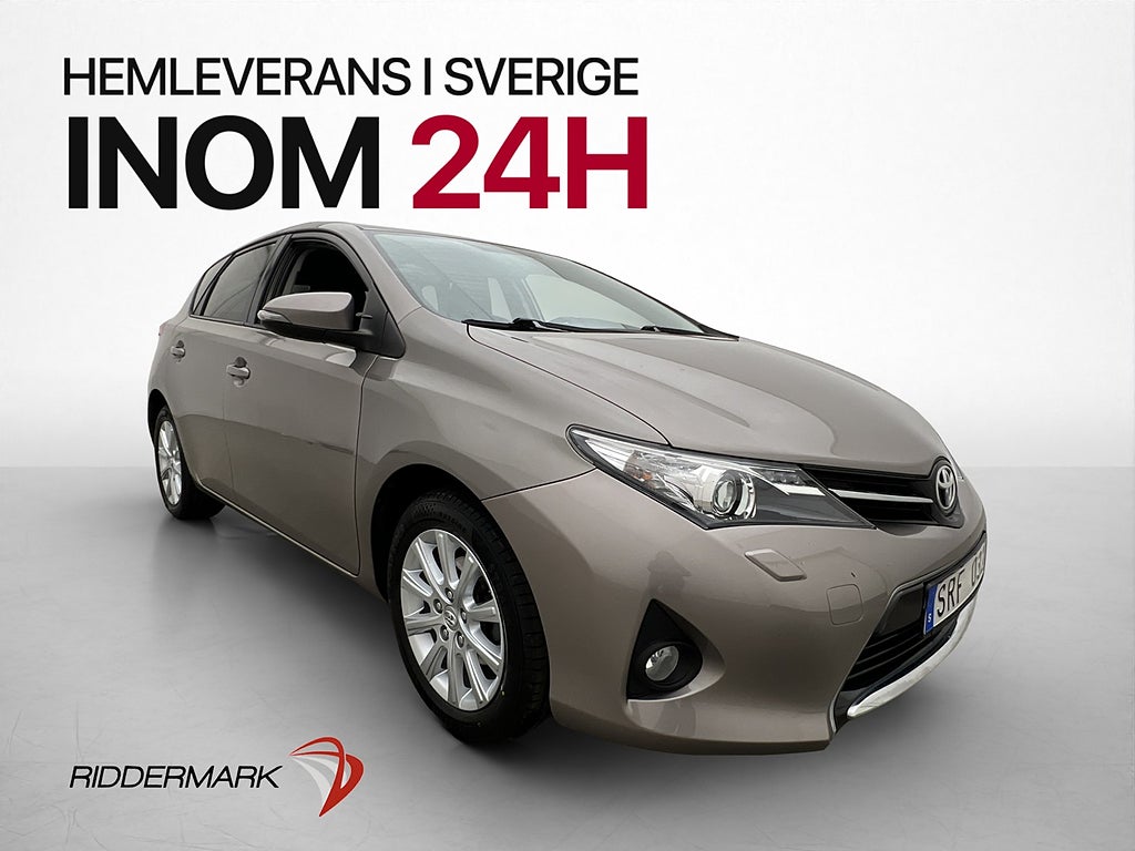 Toyota Auris 1.6 132hk Style Farthållare Kamera Två-Brukare